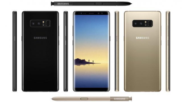 Immagini del Samsung Galaxy Note 8