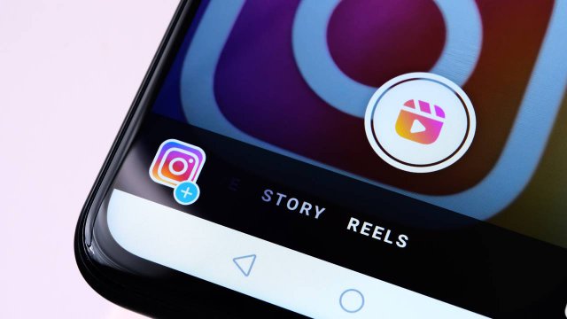 Reels su app di Instagram