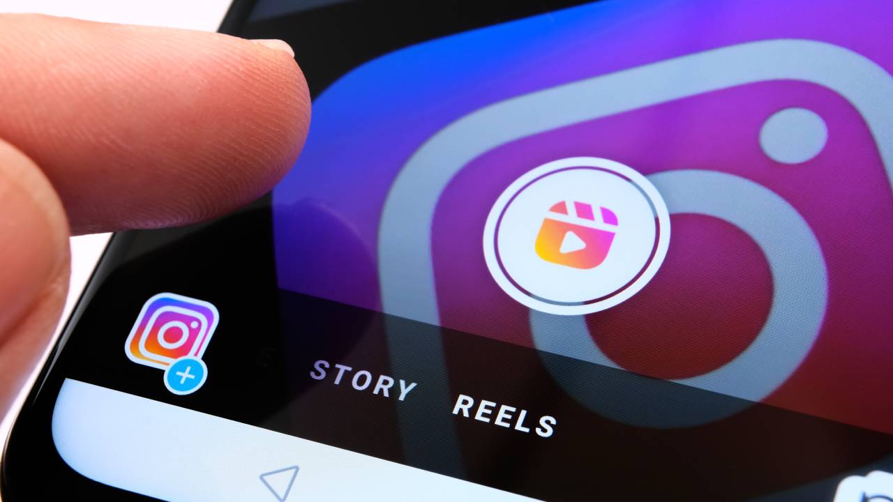 App di instagram con reel