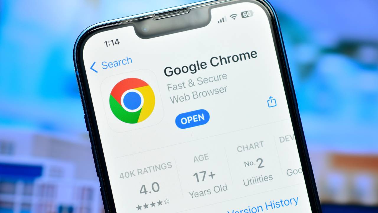 Google chrome app