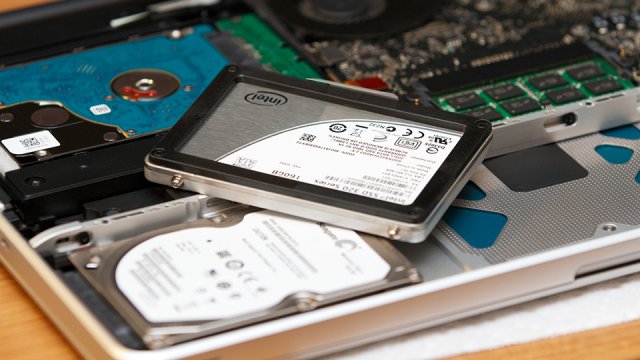 Un disco SSD, ultima frontiera degli hard disk