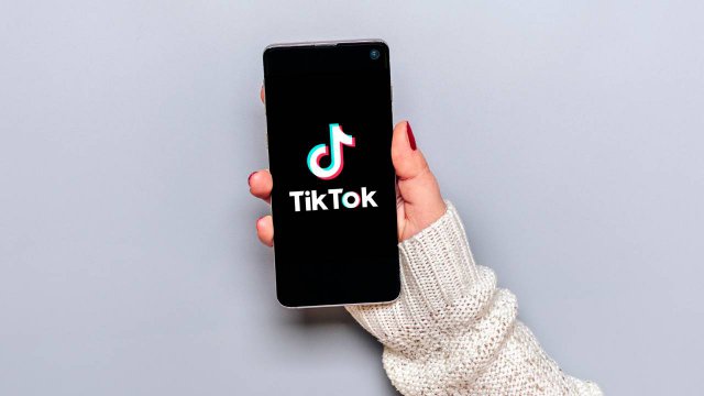 TikTok su smartphone