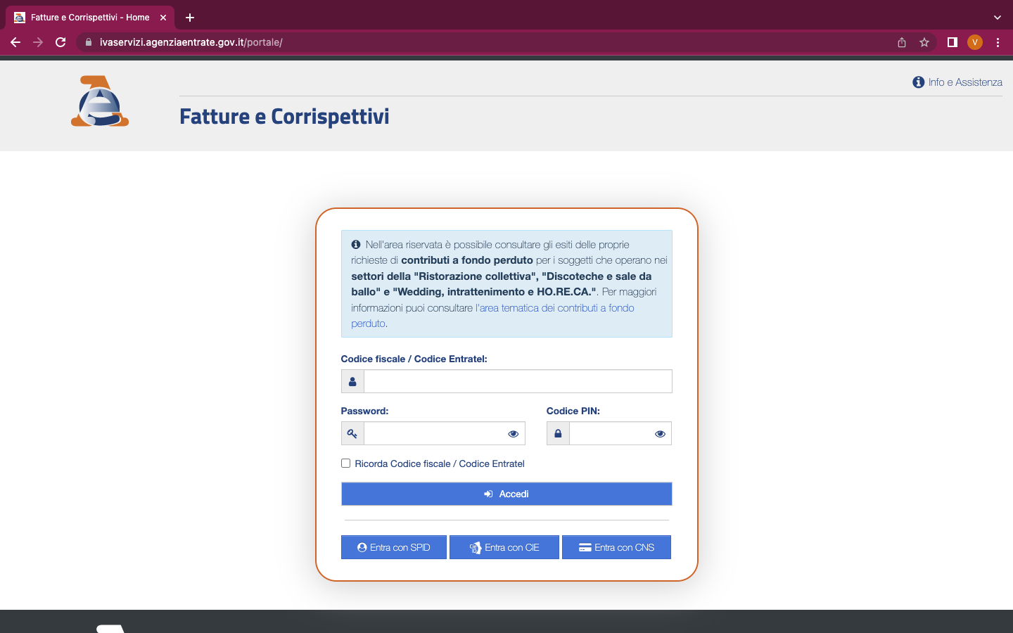 Agenzia dell'entrate, fatturazione elettronica