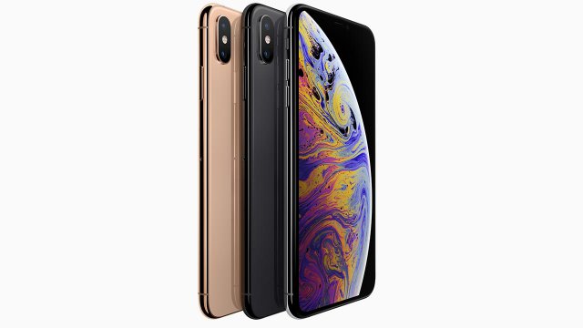 iPhone Xs nelle tre colorazioni disponibili