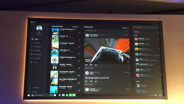 Xbox App per Windows 10