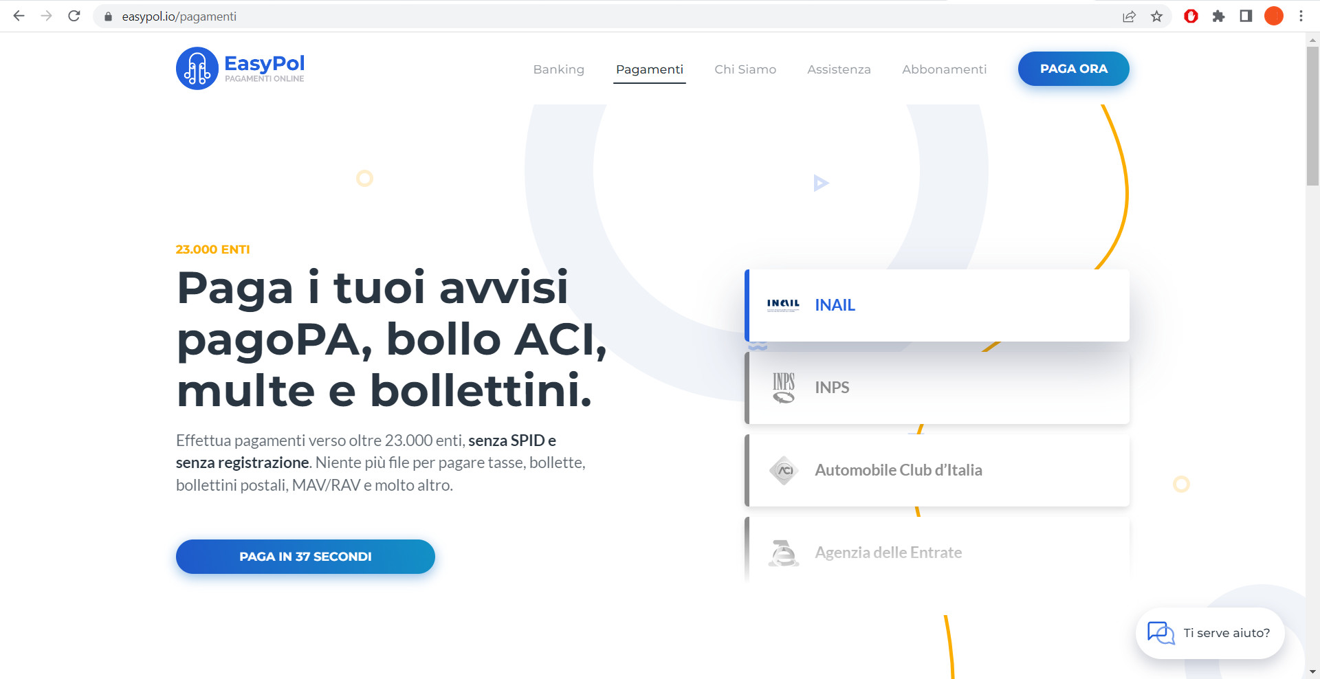 EasyPol come pagare