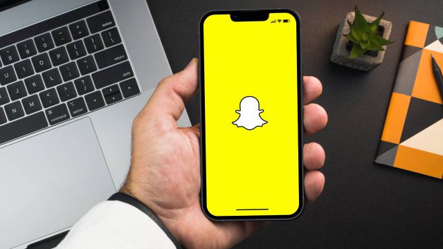 Snapchat smartphone