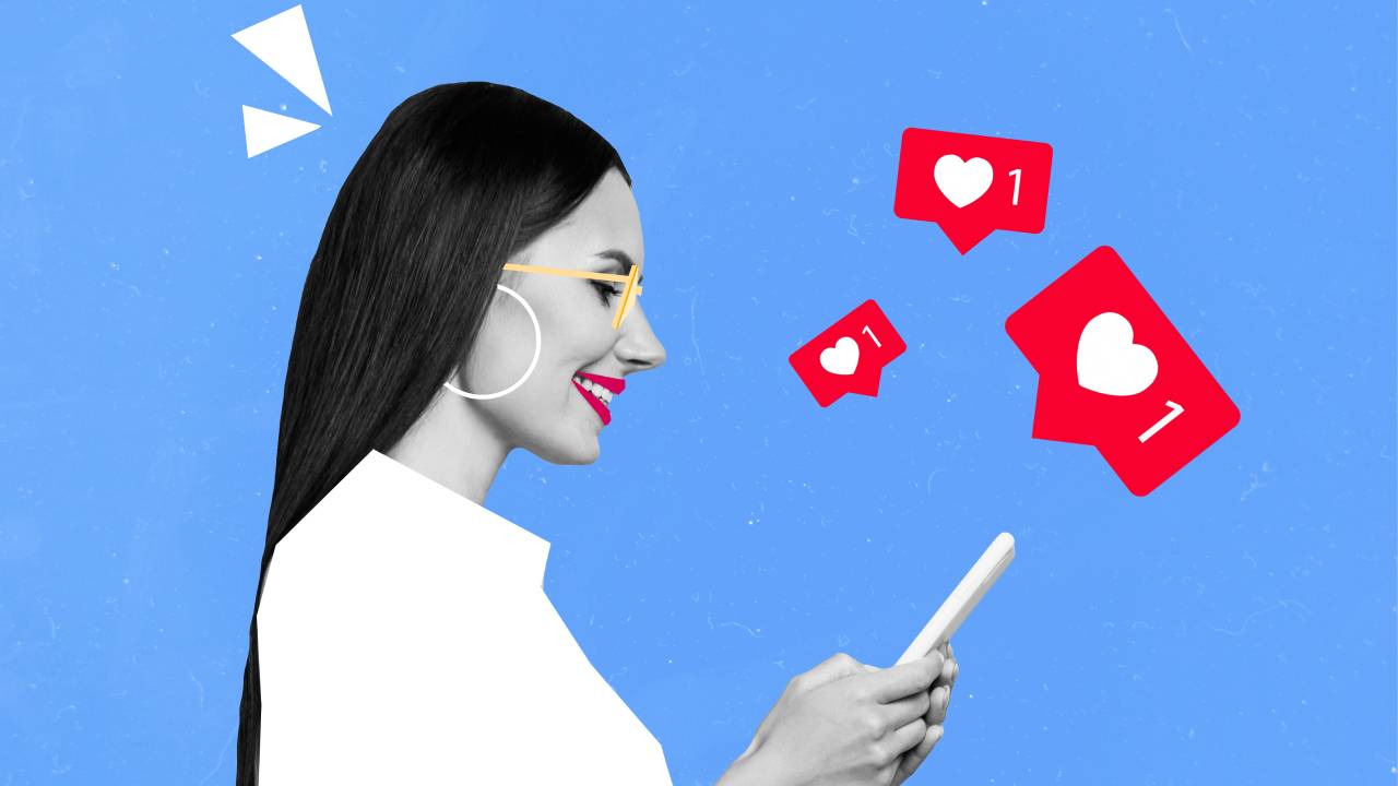 Usare lo smartphone per i social Usare lo smartphone per i social