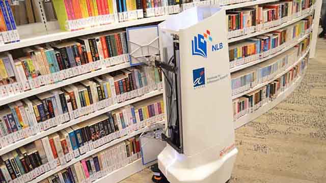 robot librai