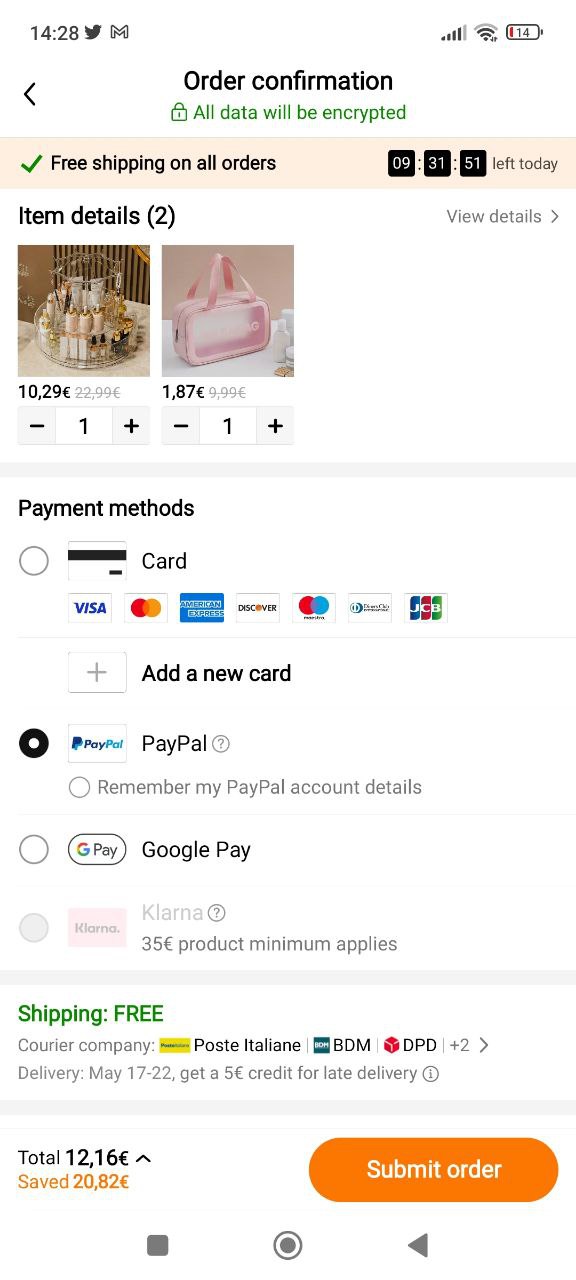 Comprare su temu