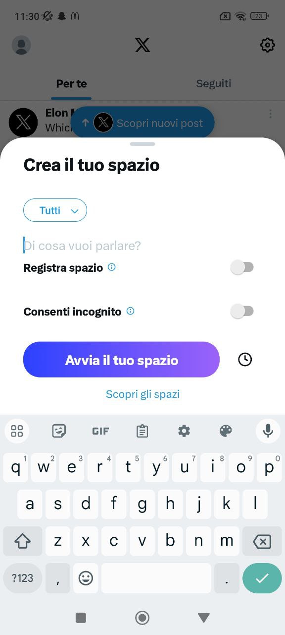 Come funziona Twitter X gli spazi Come funziona Twitter X gli spazi