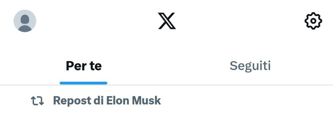 Feed di X twitter Feed di X twitter