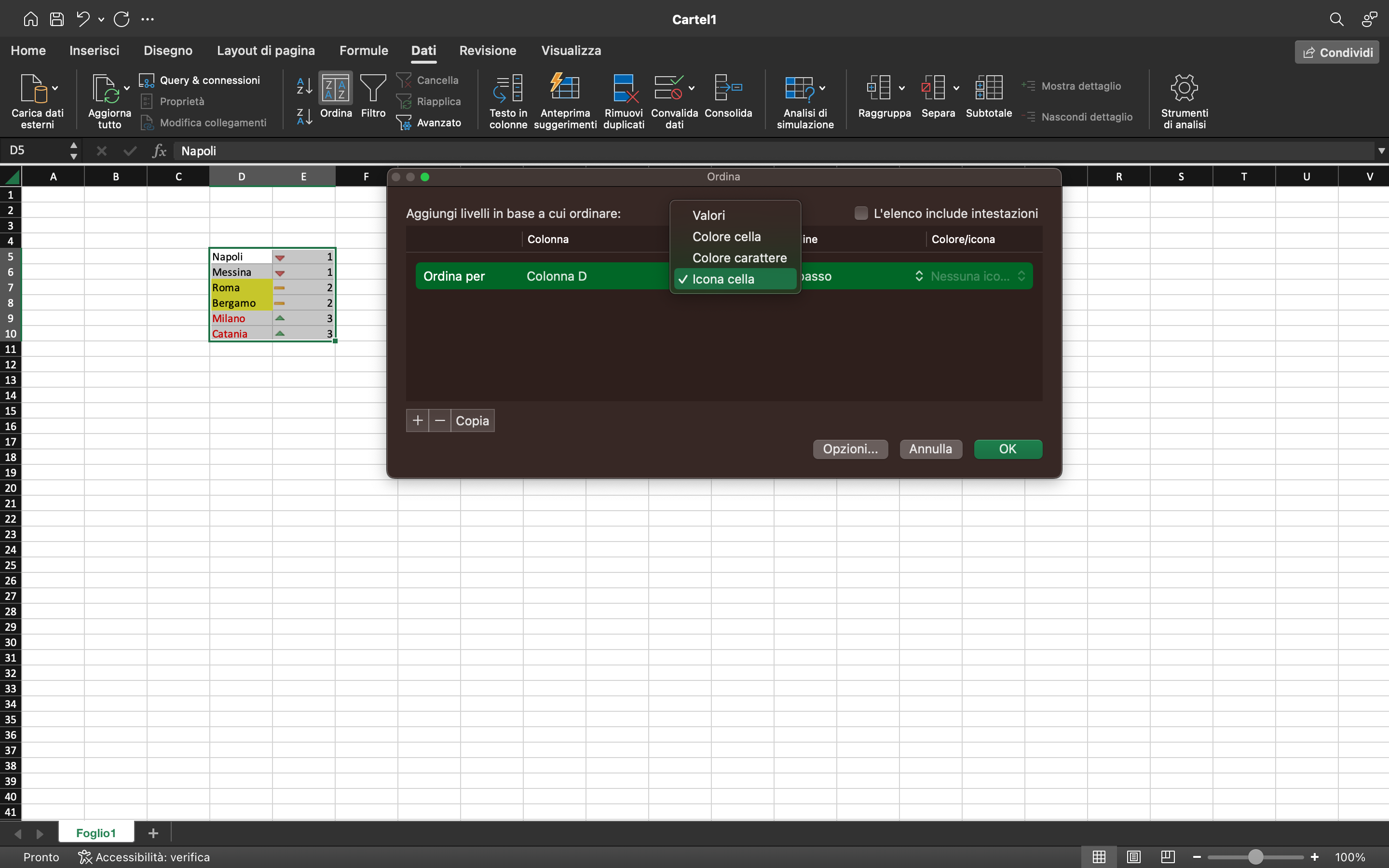 Excel formattazione condizionale Excel formattazione condizionale