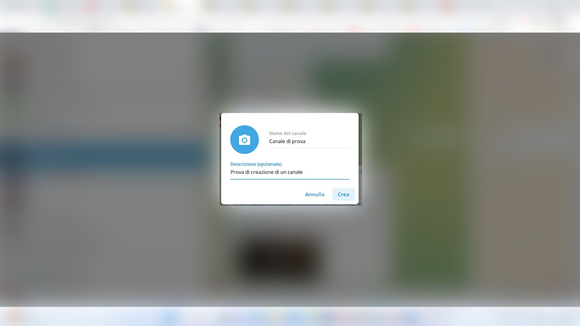 Telegram, creare canale da Pc Telegram, creare canale da Pc