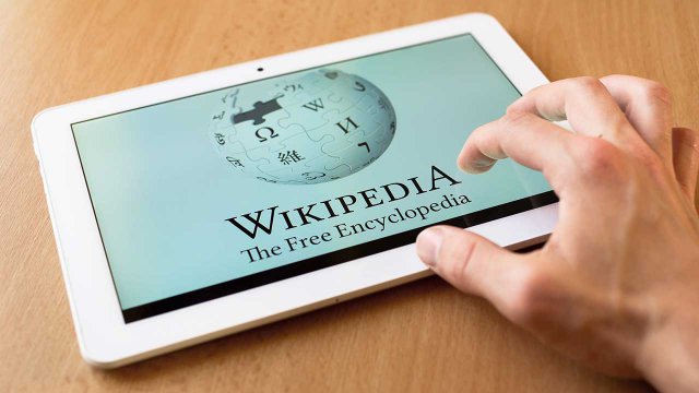 Wikipedia su tablet