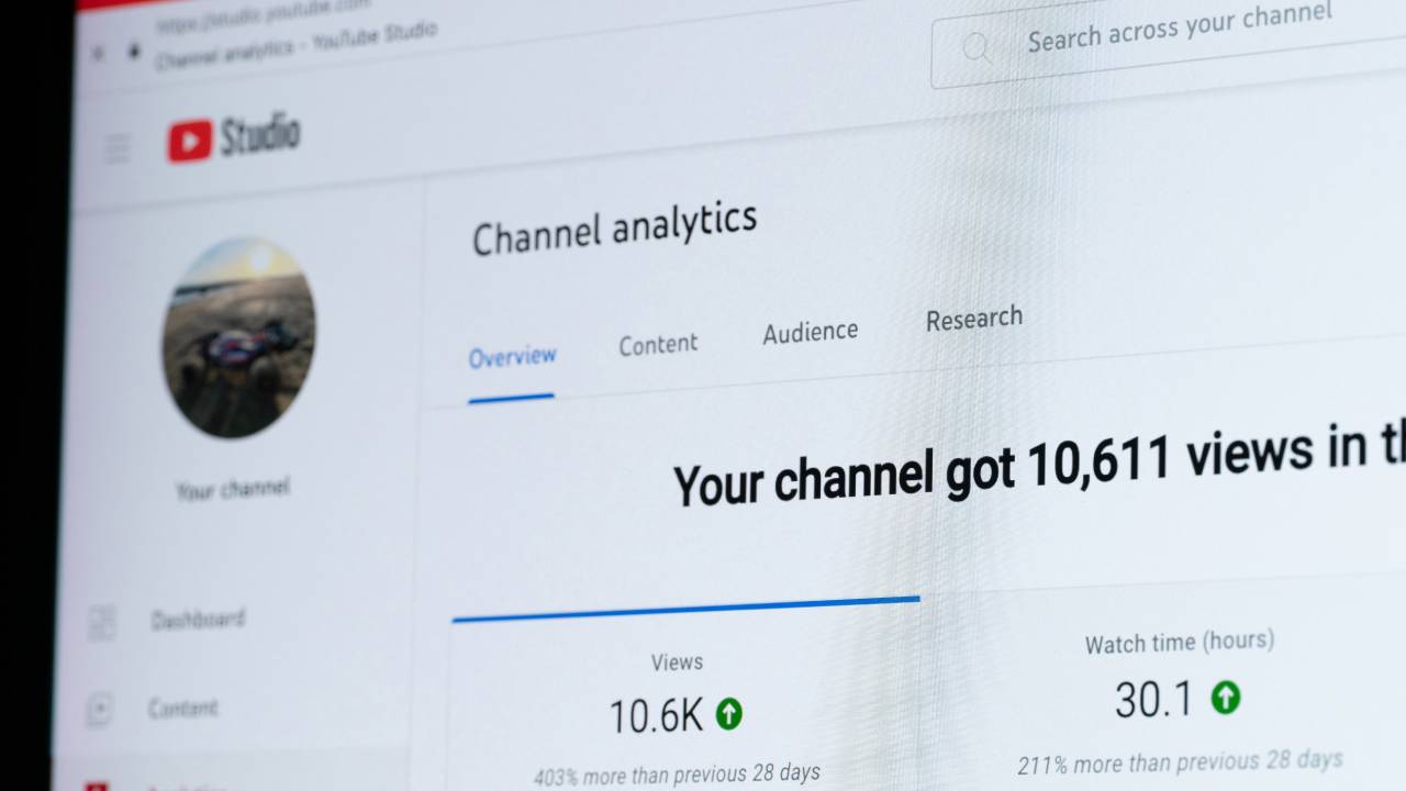 YouTube, analitiche del canale YouTube, analitiche del canale