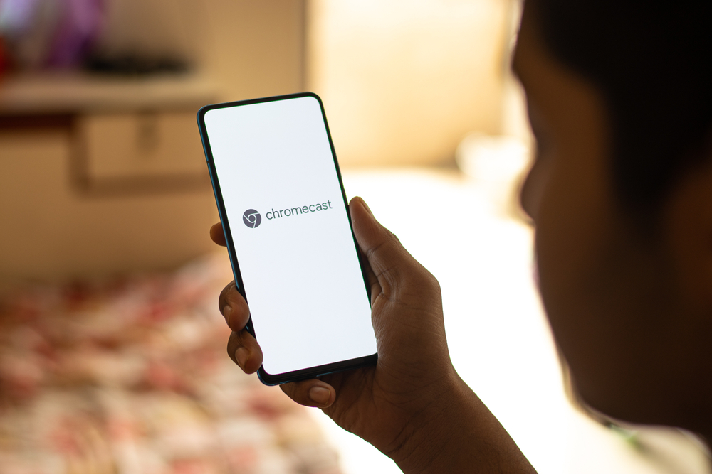 Avvio app chromecast su cellulare
