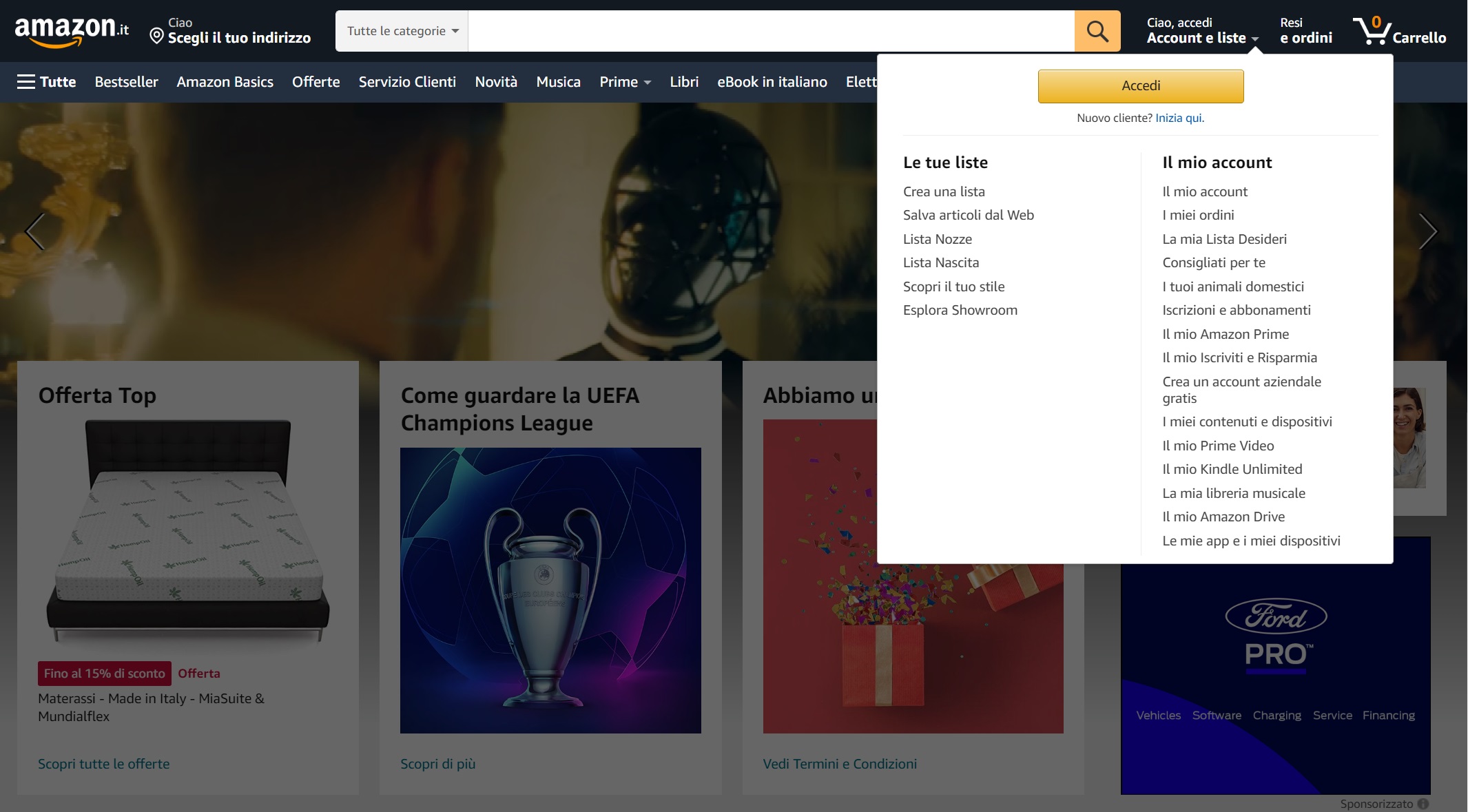 Come attivare Amazon Prime senza carta di credito - FASTWEB