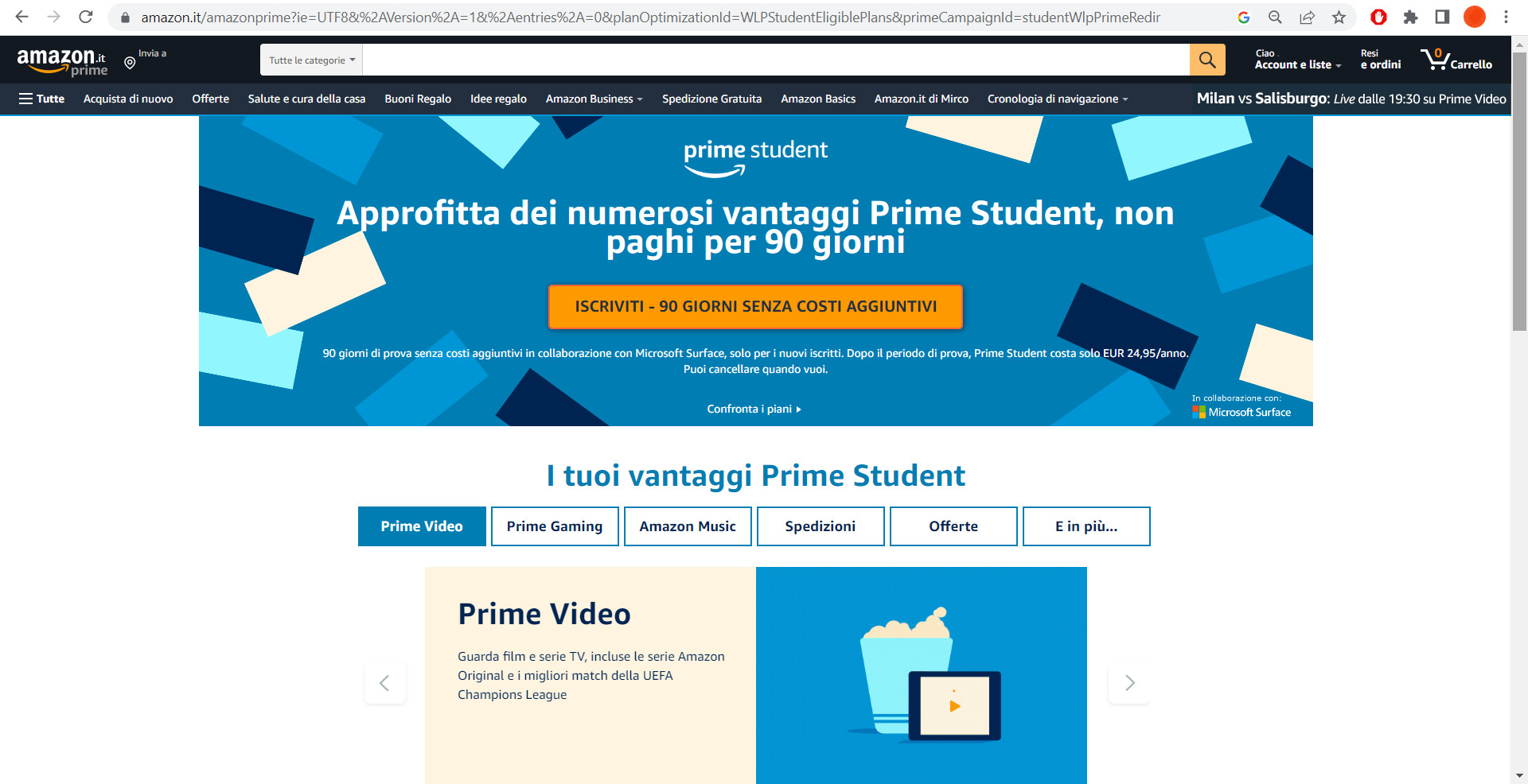 Amazon Prime Student Amazon Prime Student