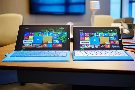 Surface 3 e Surface Pro 3