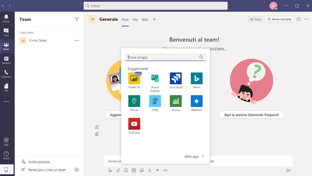 microsoft teams app chat