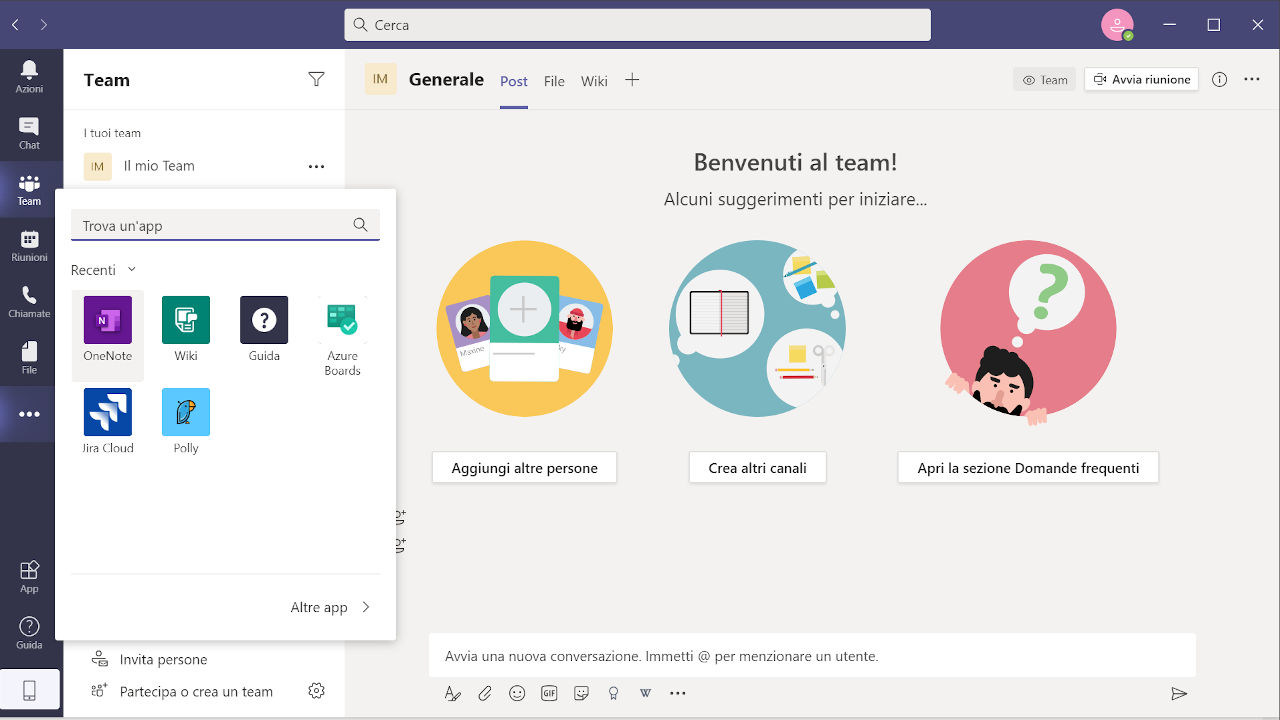 microsoft teams app sidebar