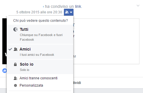 come cancellare i post vecchi suvfacebook