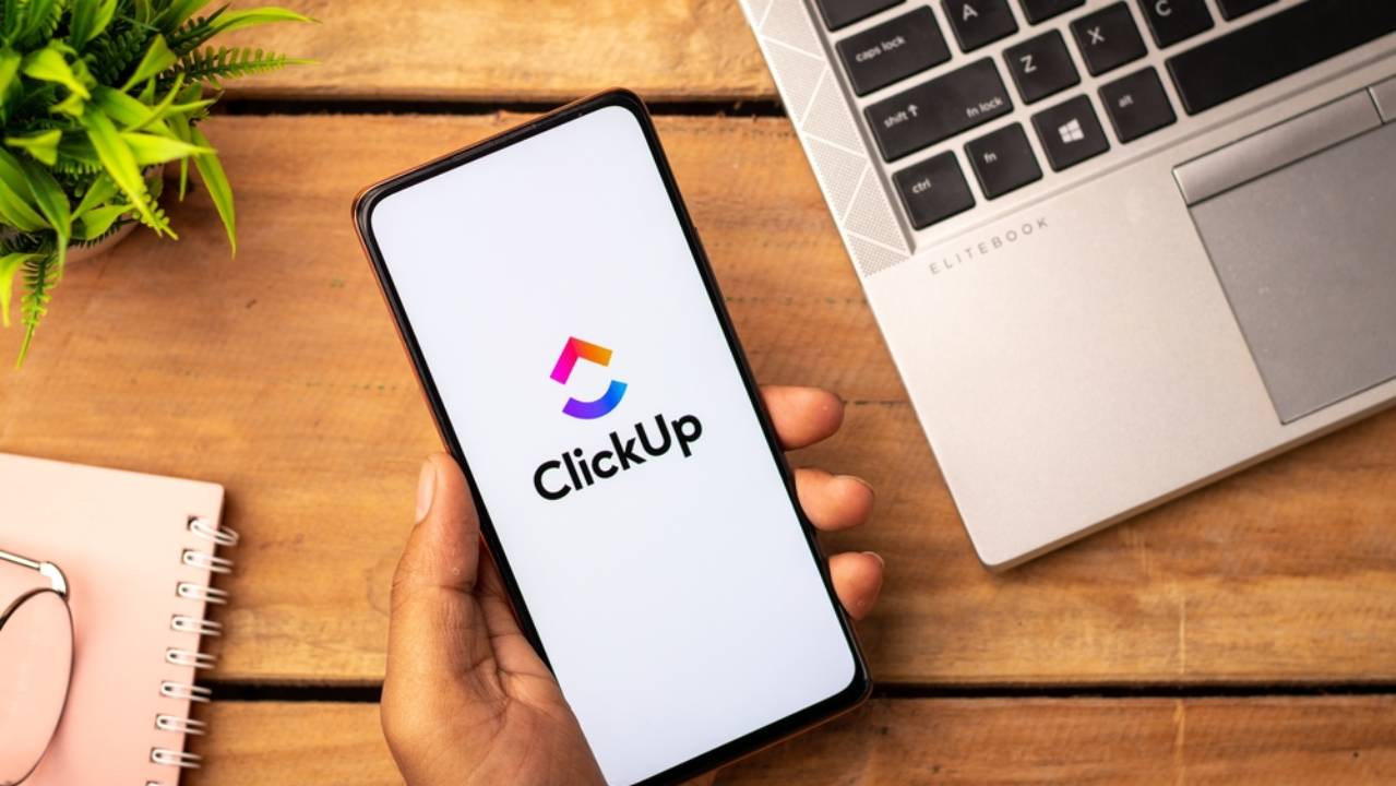 Clickup app per project management