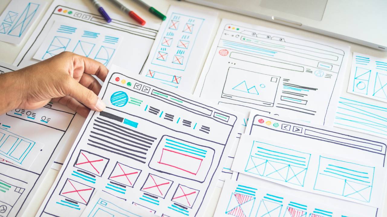 creazione del wireframe