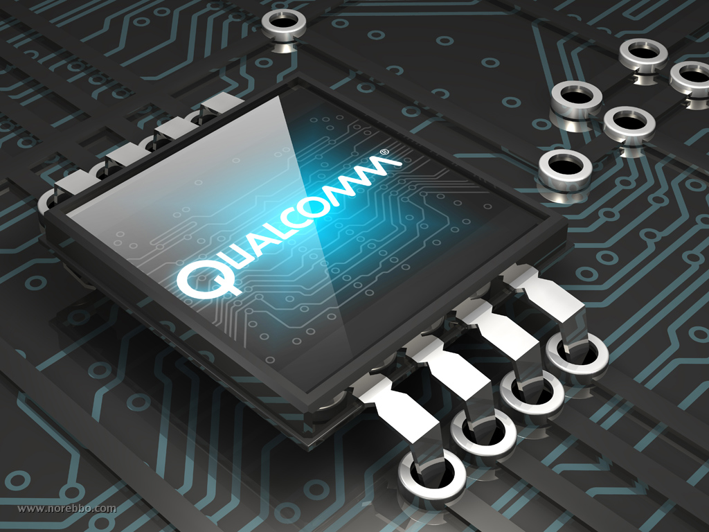 Rendering  di un microprocessore Qualcomm