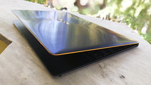 Finiture dell'Asus Zenbook 3