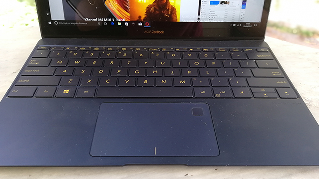 Tastiera dell'Asus Zenbook 3