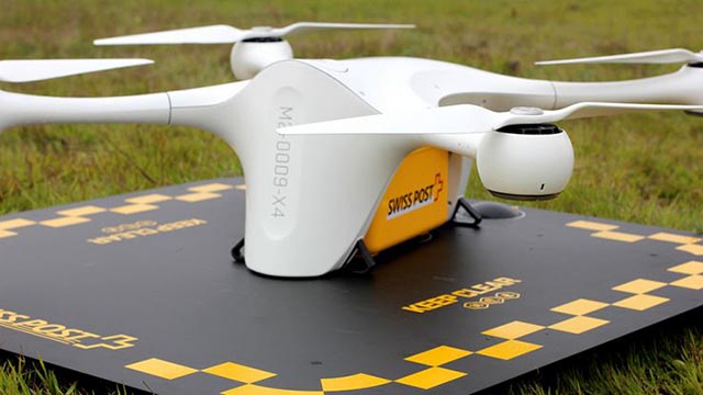 droni spedizioni svizzera