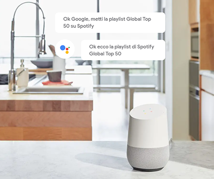 google home musica