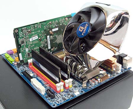 Sistema di raffreddamento per overclocking