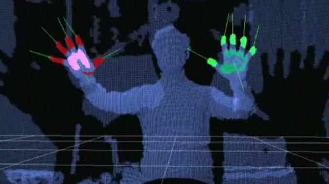 Scansione degli spazi con il Kinect