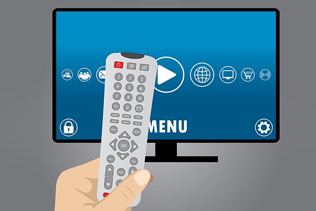 Menu del televisore