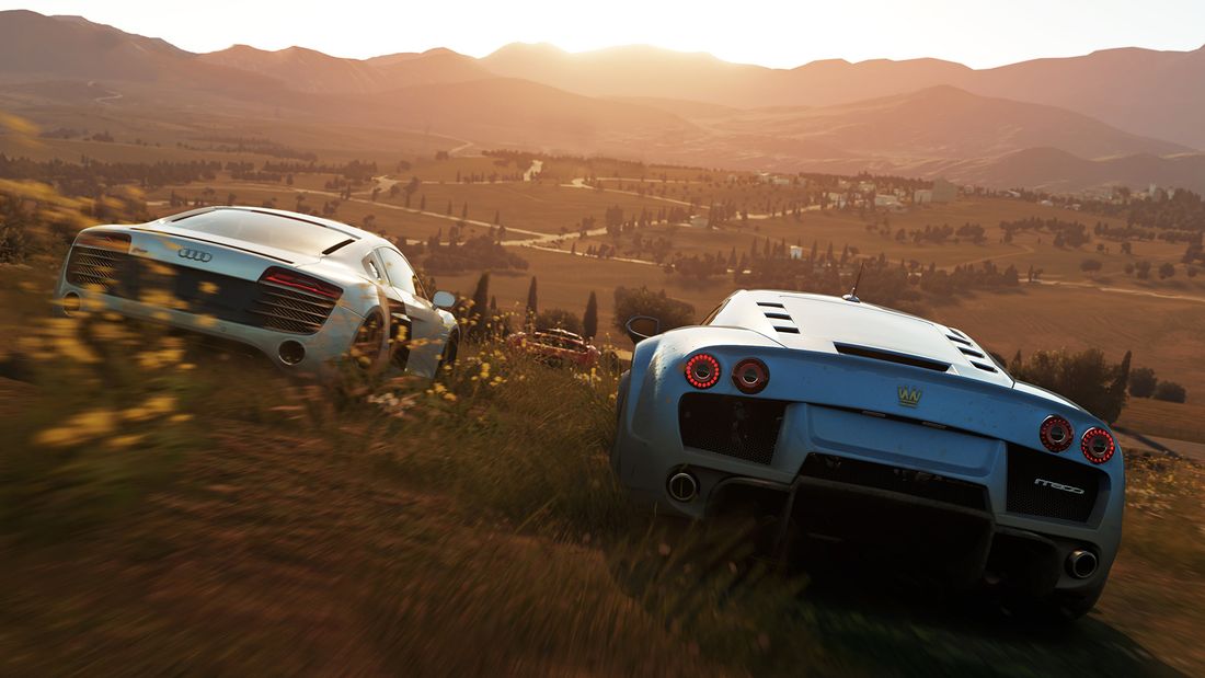 Uno dei possibili scenari che ci si troverà di fronte giocando a Forza Horizon 2