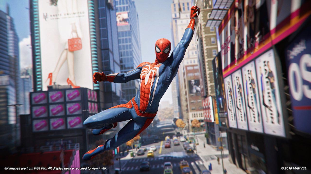 spiderman ps4