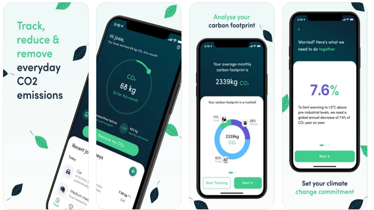 app carbon footprint