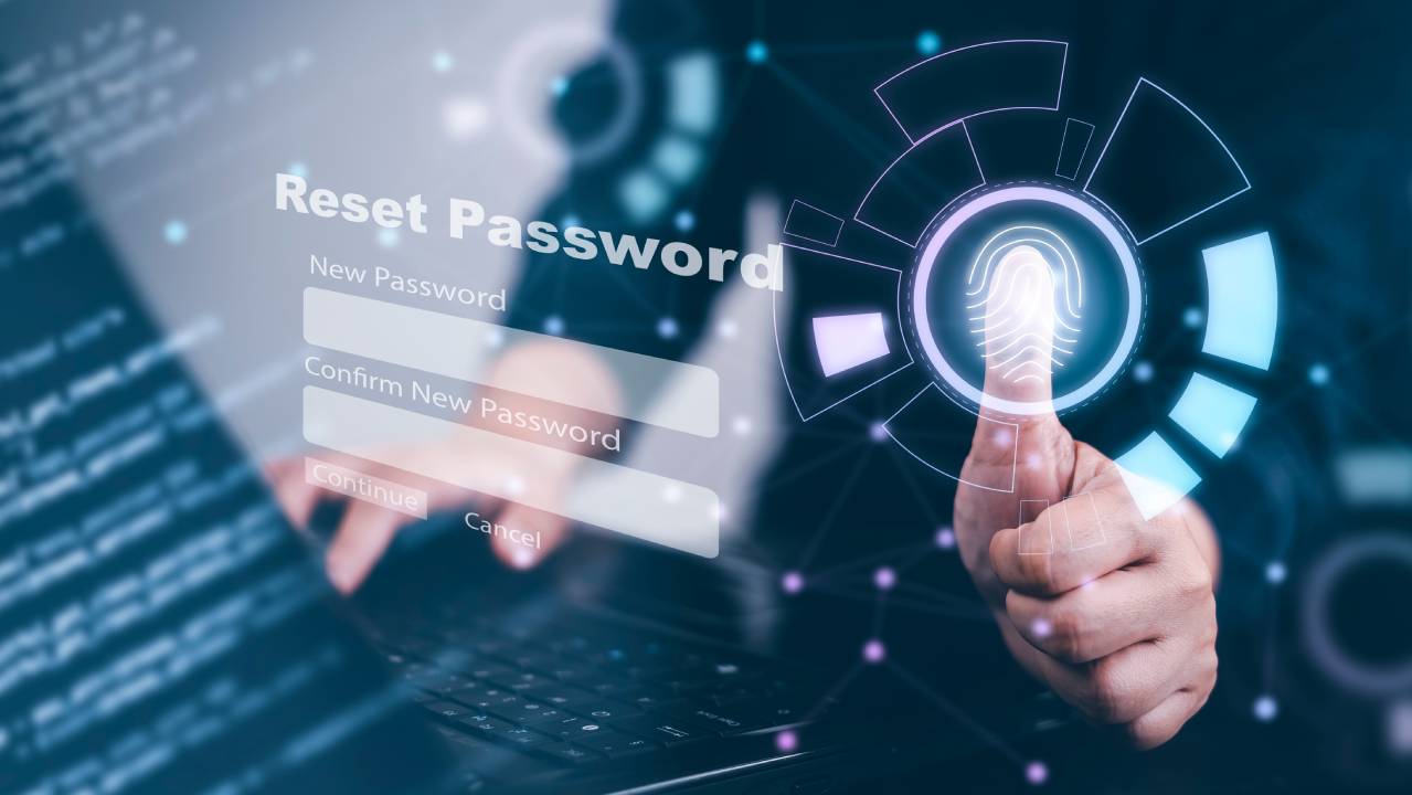 password reset