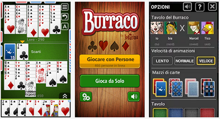 Burraco su smartphone