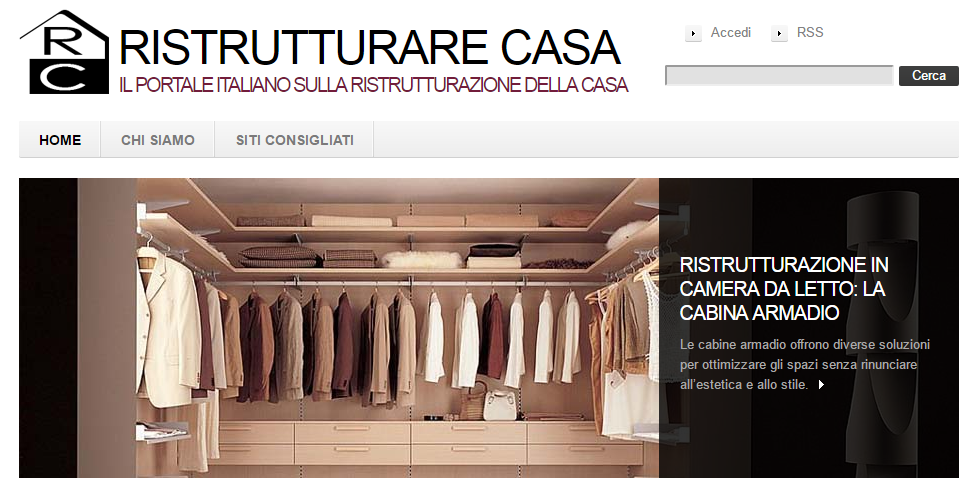 ristrutturare casa