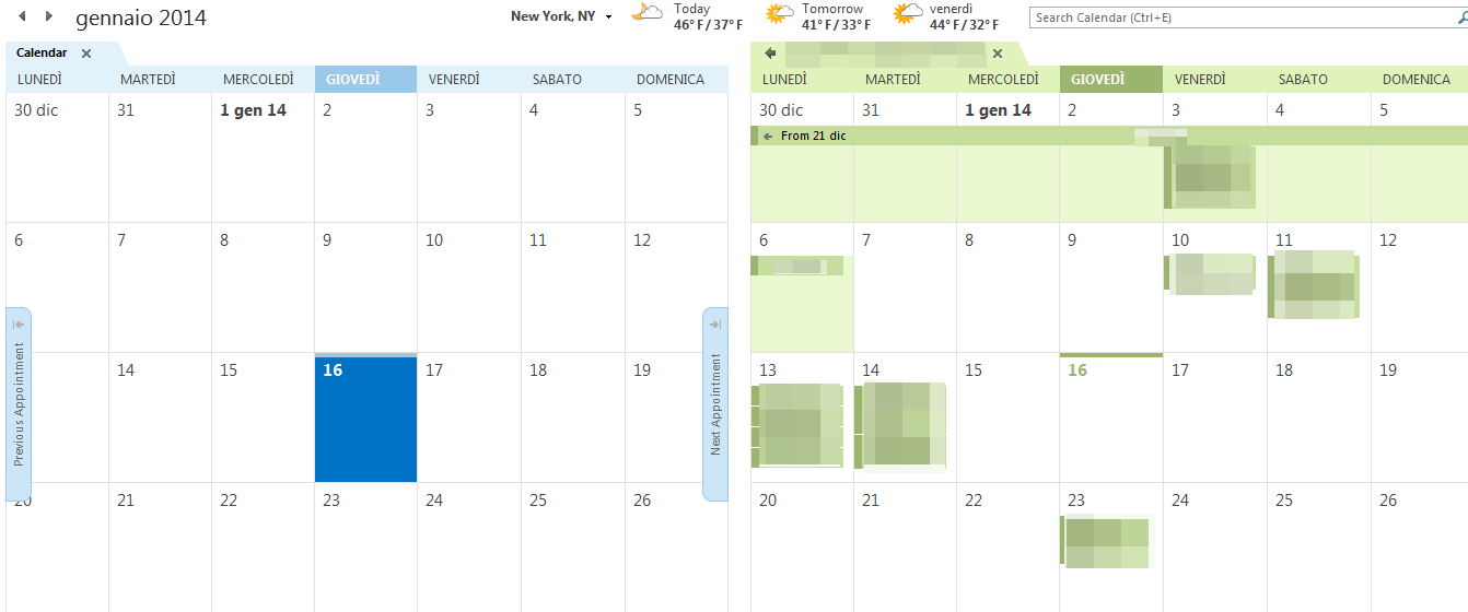 Sincronizzare Google calendar con Outlook