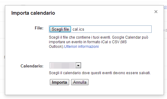 Sincronizzare Google calendar con Outlook