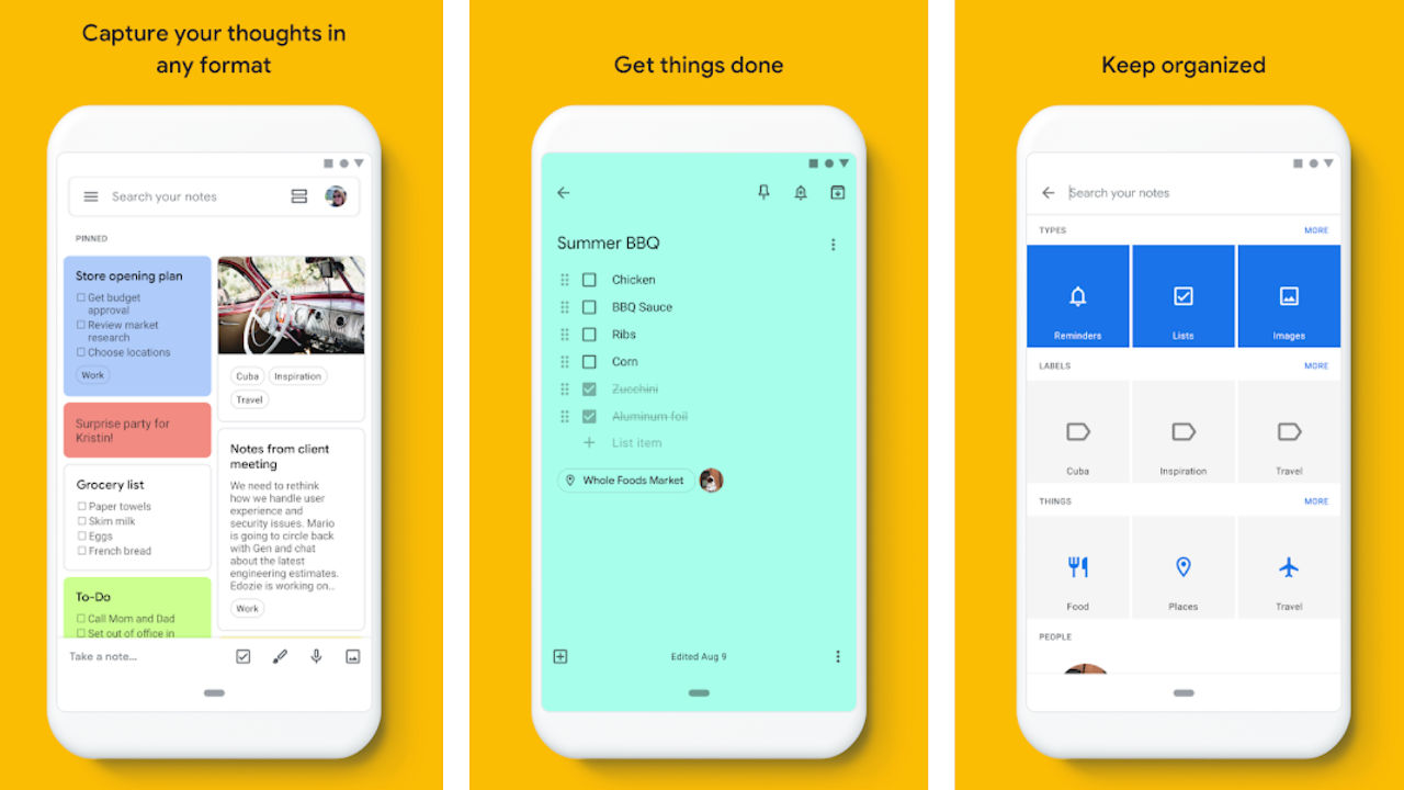 google keep