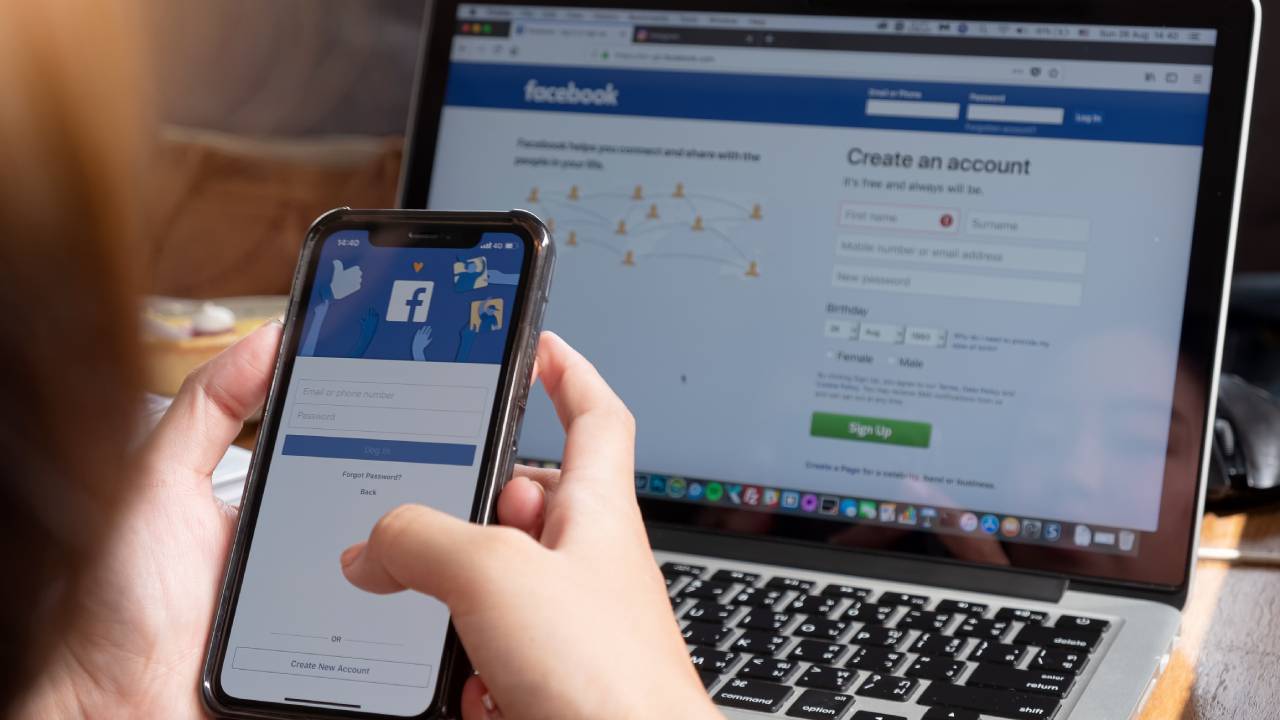 facebook login