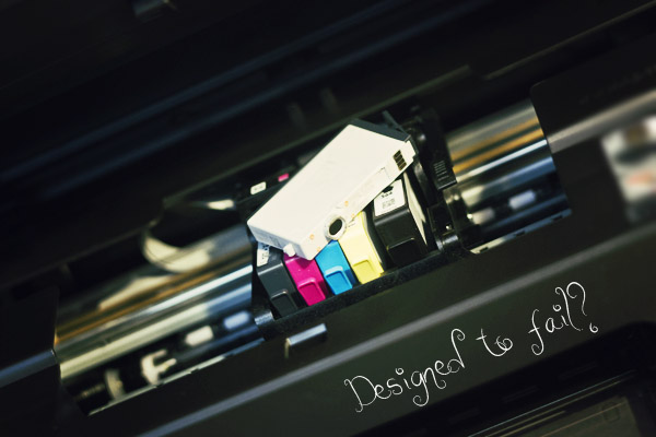 Le stampanti ink-jet sono tra le maggiori vittime dell'obsolescenza programmata