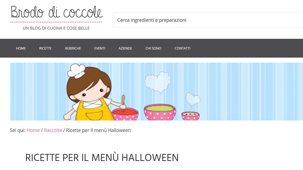 menu halloween 2019