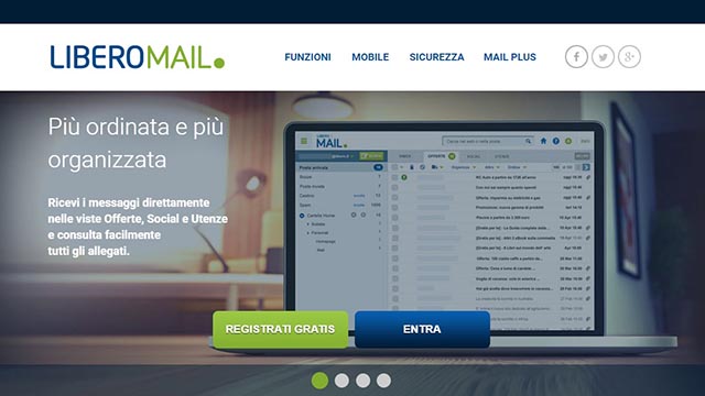 come cancellare libero mail